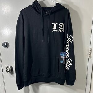 Seven7 Black Hoodie with LA and Dream Big Script